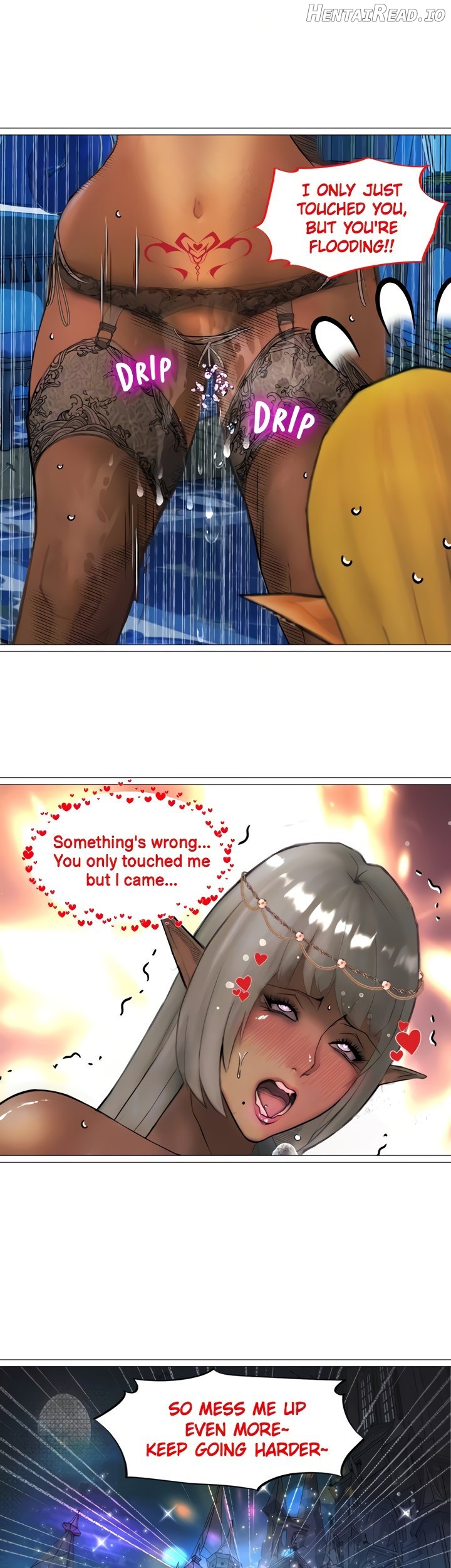 The DARK ELF QUEEN and the SLAVE ORC Chapter 26 - page 17