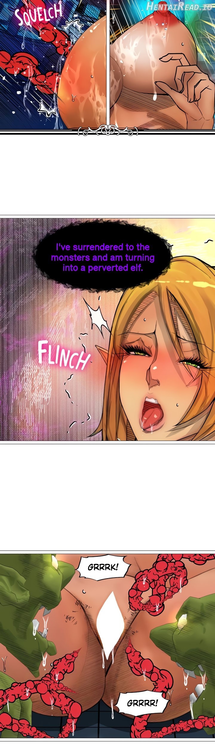 The DARK ELF QUEEN and the SLAVE ORC Chapter 26 - page 21