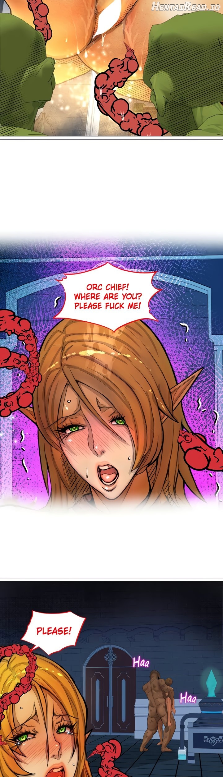 The DARK ELF QUEEN and the SLAVE ORC Chapter 26 - page 27