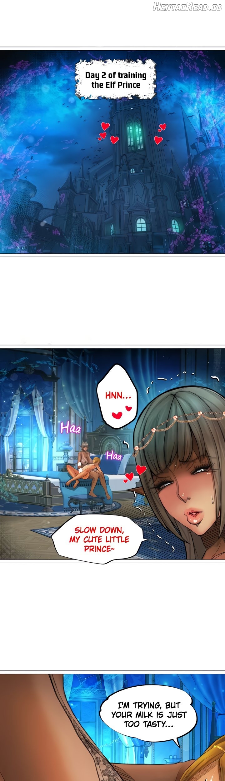 The DARK ELF QUEEN and the SLAVE ORC Chapter 26 - page 8