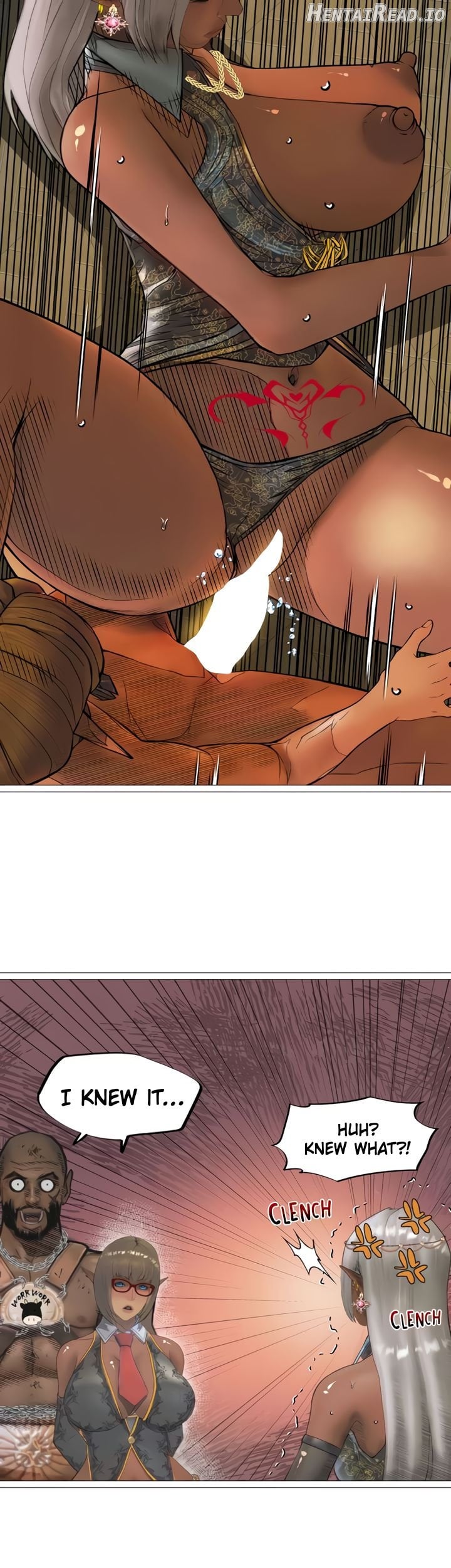 The DARK ELF QUEEN and the SLAVE ORC Chapter 27 - page 29