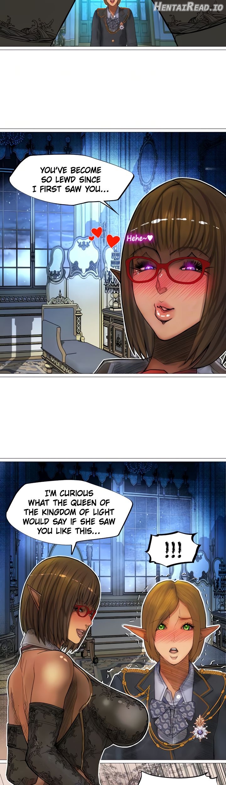 The DARK ELF QUEEN and the SLAVE ORC Chapter 28 - page 11