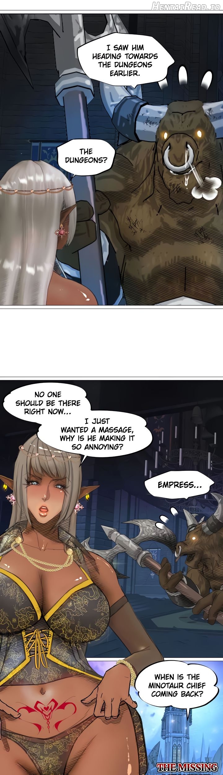 The DARK ELF QUEEN and the SLAVE ORC Chapter 28 - page 30