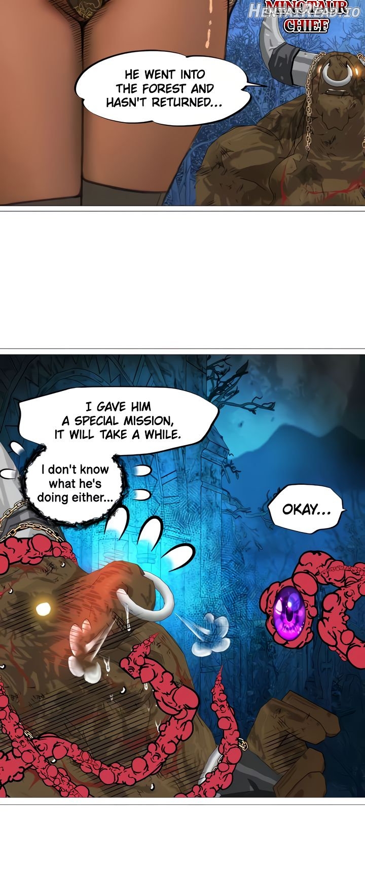 The DARK ELF QUEEN and the SLAVE ORC Chapter 28 - page 31