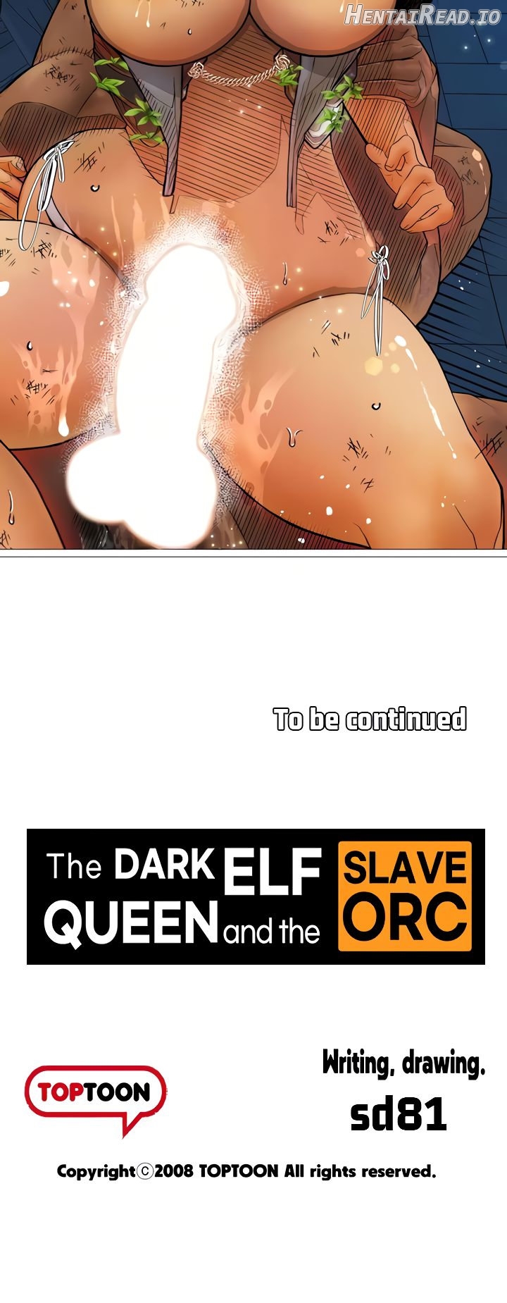 The DARK ELF QUEEN and the SLAVE ORC Chapter 28 - page 34