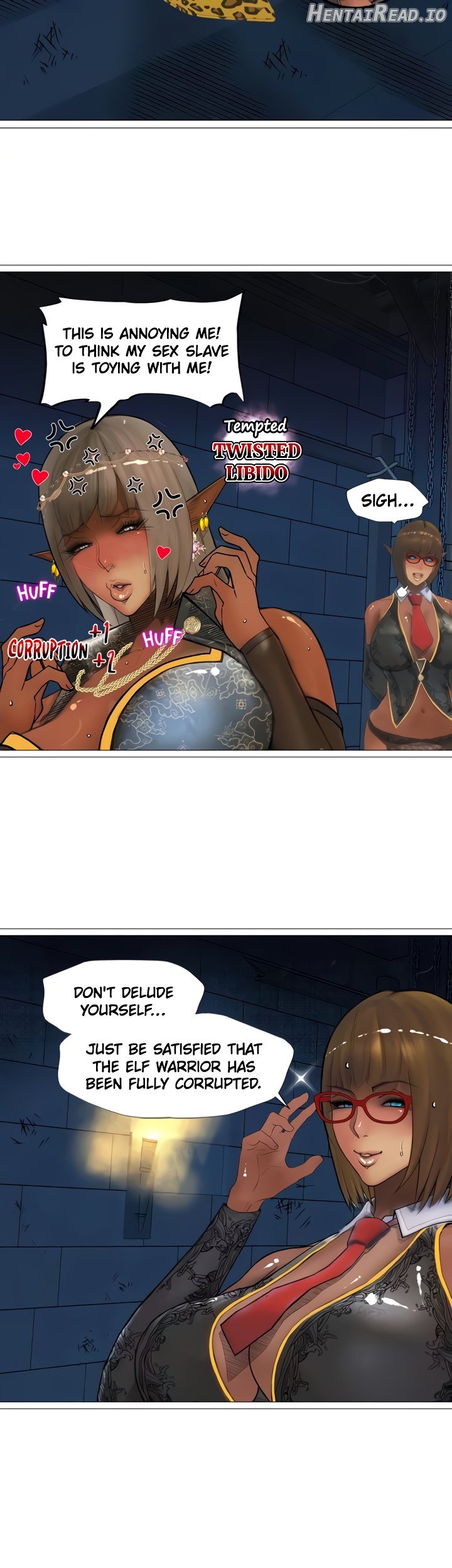 The DARK ELF QUEEN and the SLAVE ORC Chapter 29 - page 22