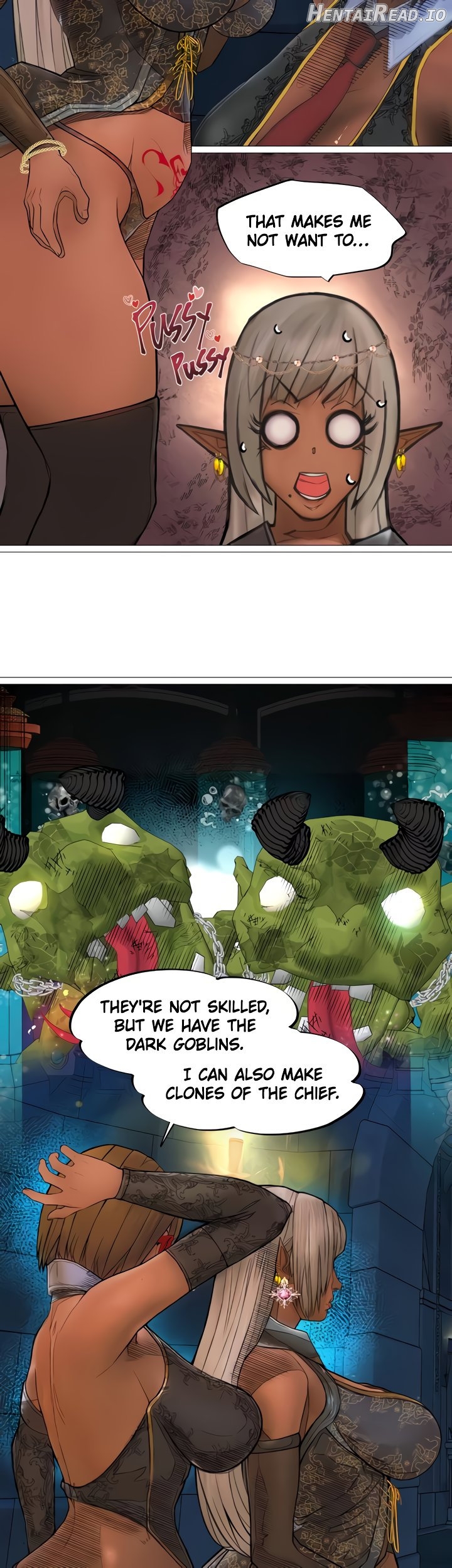 The DARK ELF QUEEN and the SLAVE ORC Chapter 29 - page 26
