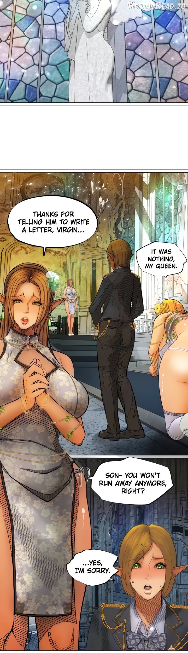 The DARK ELF QUEEN and the SLAVE ORC Chapter 29 - page 30