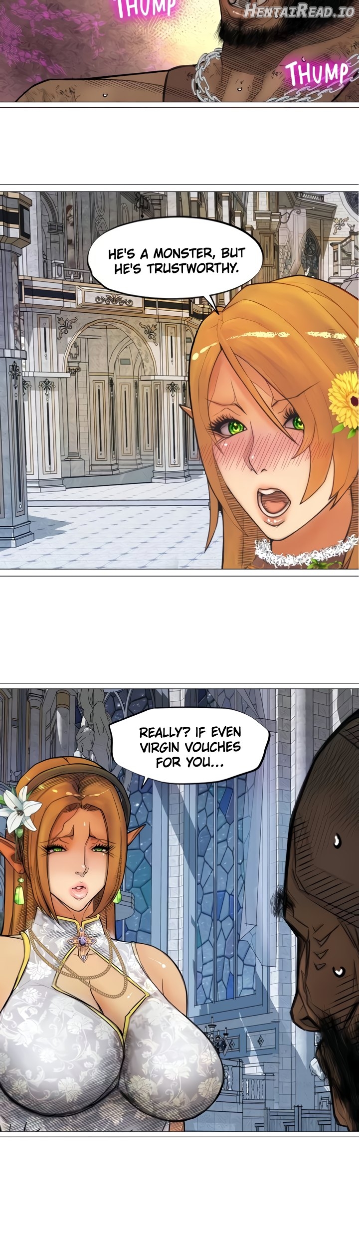 The DARK ELF QUEEN and the SLAVE ORC Chapter 30 - page 5