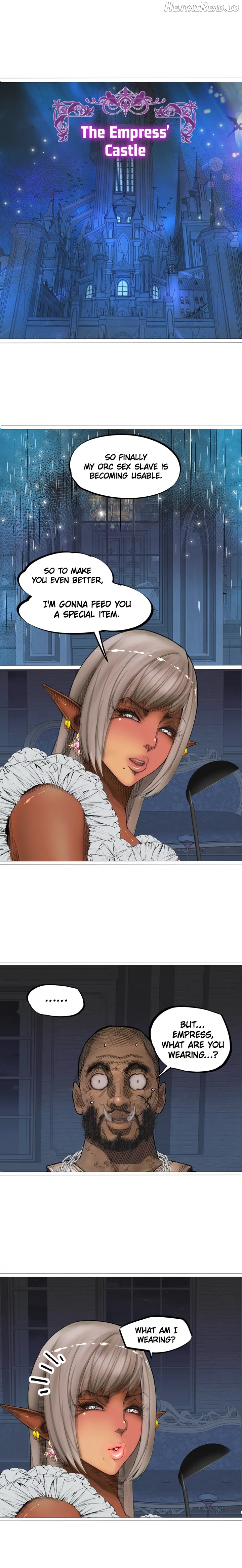 The DARK ELF QUEEN and the SLAVE ORC Chapter 11 - page 9