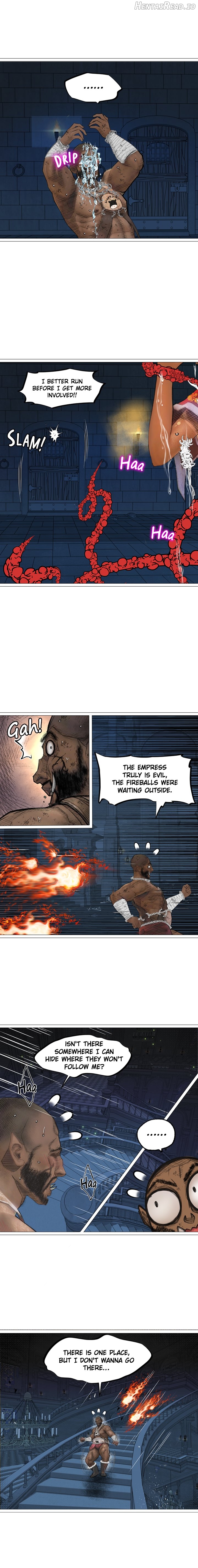 The DARK ELF QUEEN and the SLAVE ORC Chapter 12 - page 12