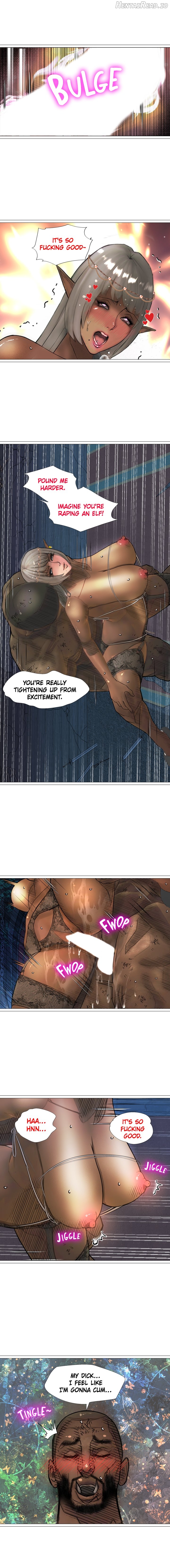 The DARK ELF QUEEN and the SLAVE ORC Chapter 14 - page 12