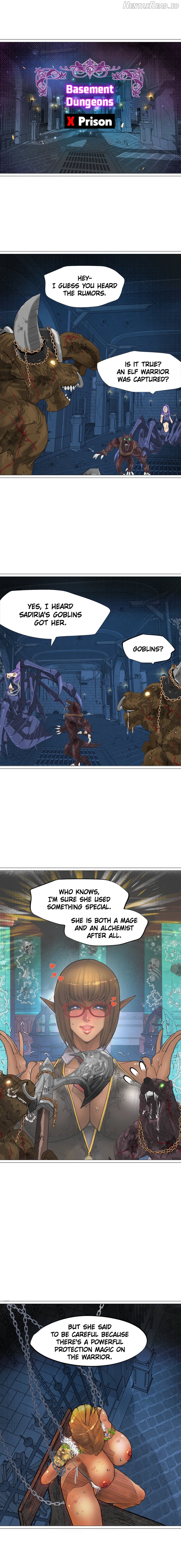 The DARK ELF QUEEN and the SLAVE ORC Chapter 14 - page 14