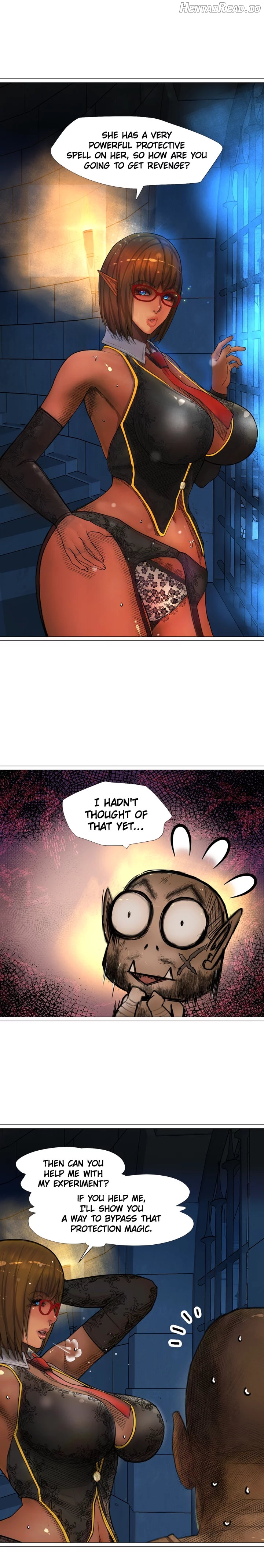 The DARK ELF QUEEN and the SLAVE ORC Chapter 15 - page 14