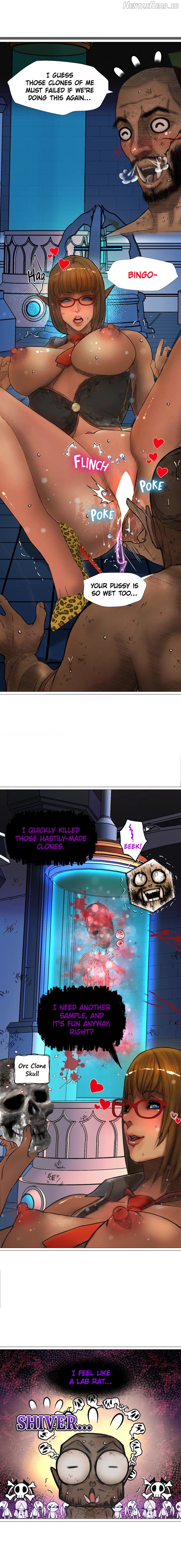 The DARK ELF QUEEN and the SLAVE ORC Chapter 15 - page 17