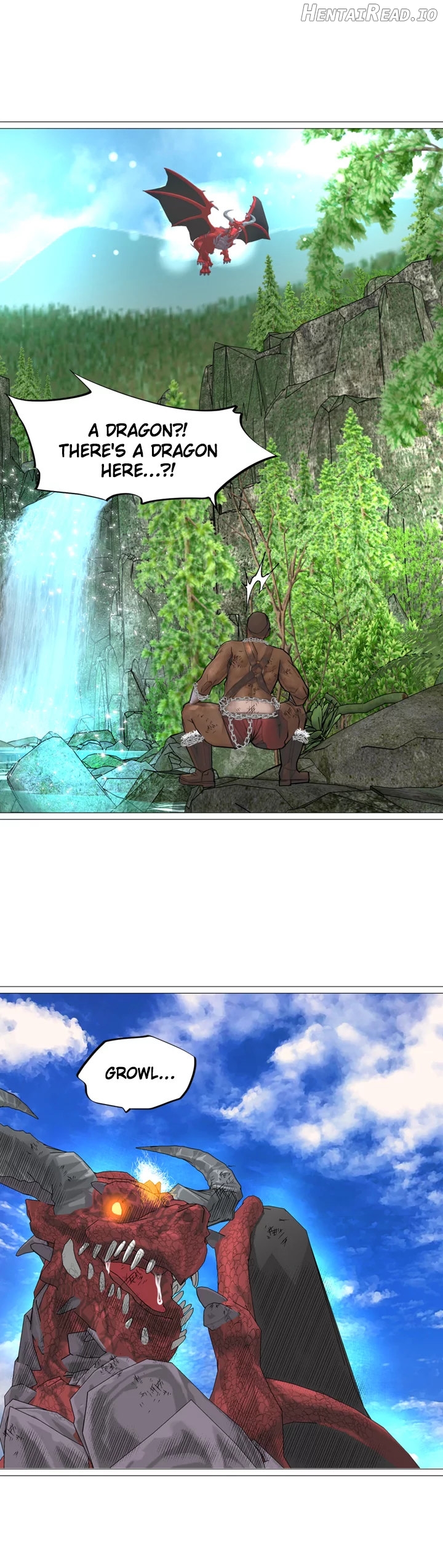 The DARK ELF QUEEN and the SLAVE ORC Chapter 17 - page 10