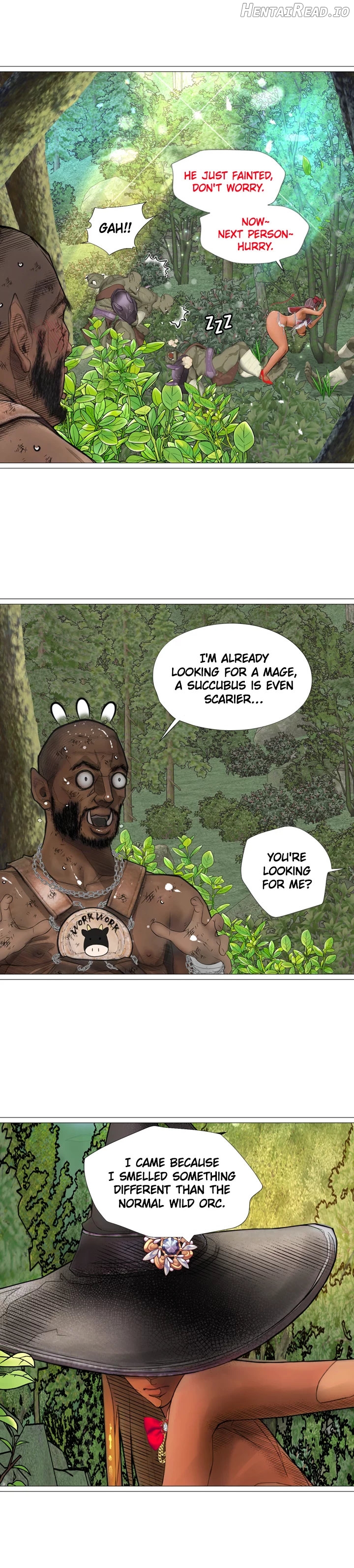 The DARK ELF QUEEN and the SLAVE ORC Chapter 17 - page 20