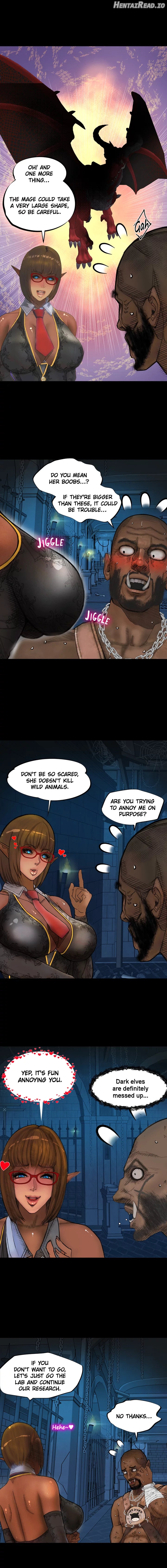 The DARK ELF QUEEN and the SLAVE ORC Chapter 17 - page 8