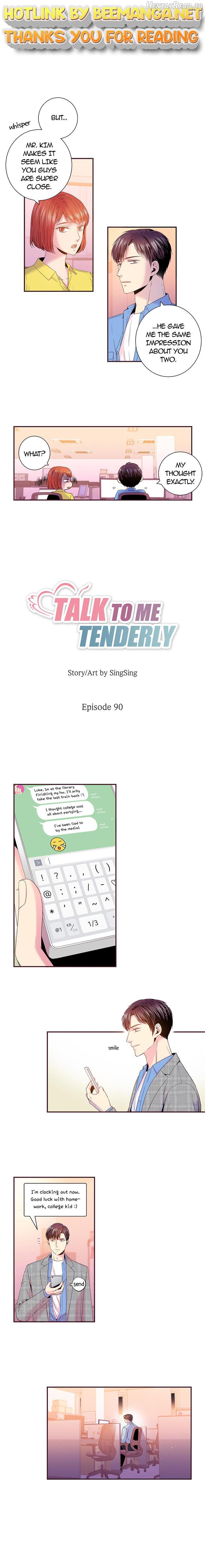 Talk To Me Tenderly Chapter 90 - page 1