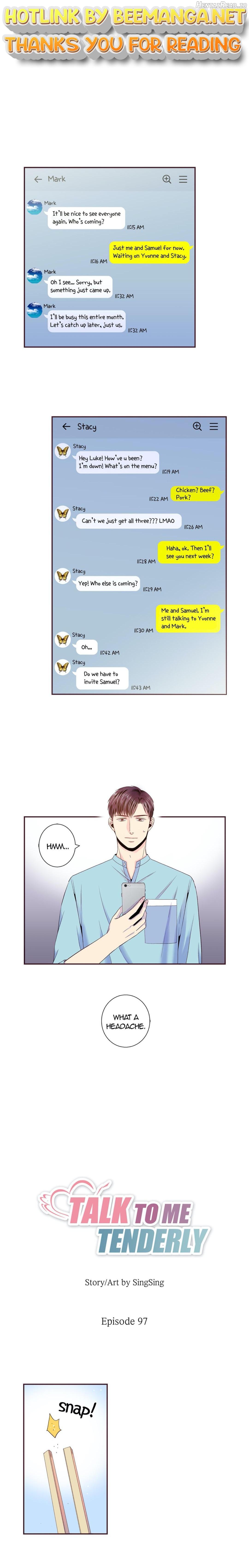 Talk To Me Tenderly Chapter 97 - page 1