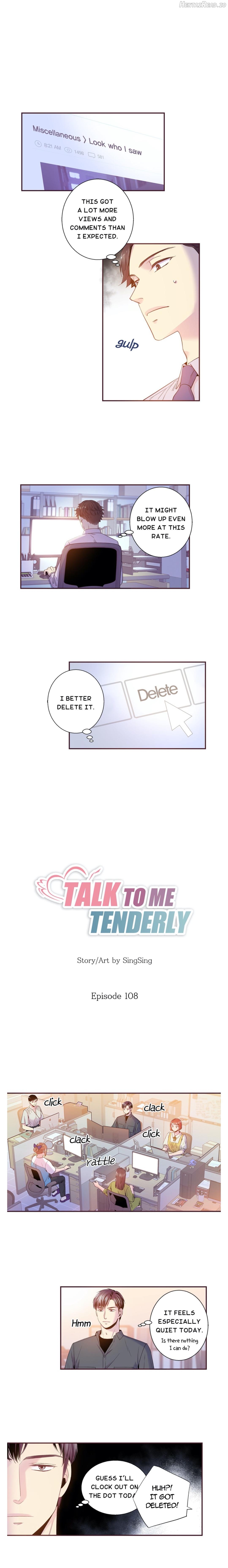 Talk To Me Tenderly Chapter 108 - page 2