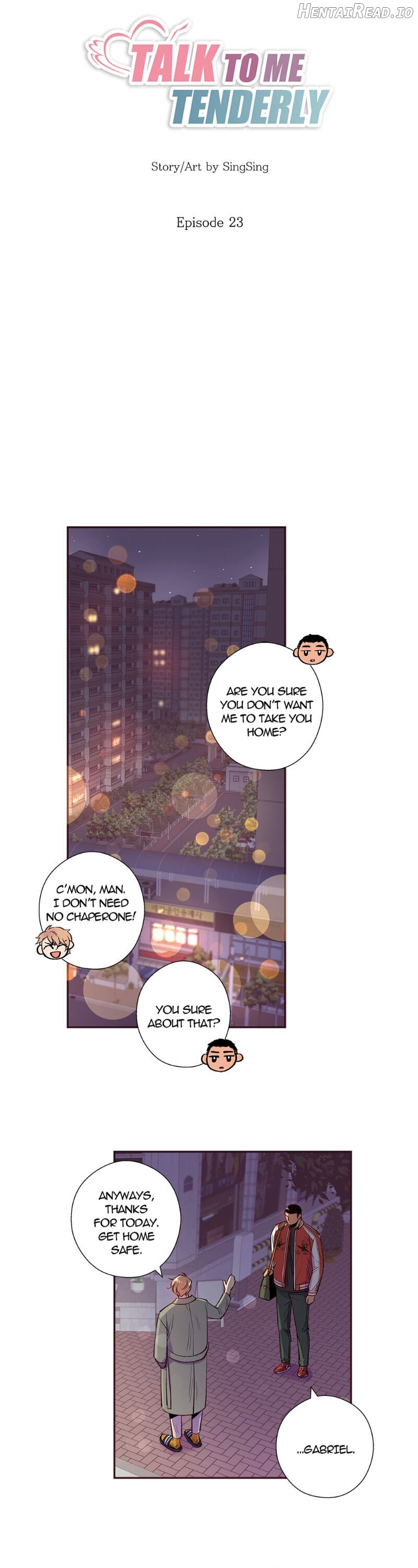 Talk To Me Tenderly Chapter 23 - page 3