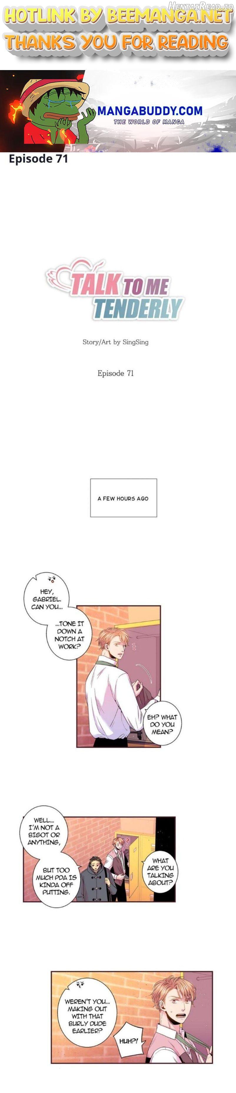 Talk To Me Tenderly Chapter 71 - page 1