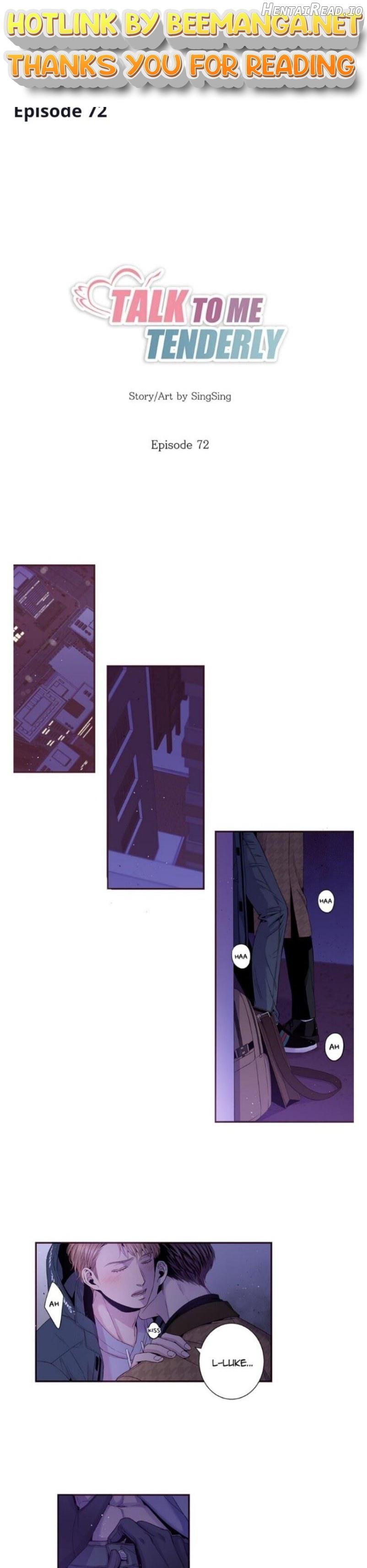 Talk To Me Tenderly Chapter 72 - page 1