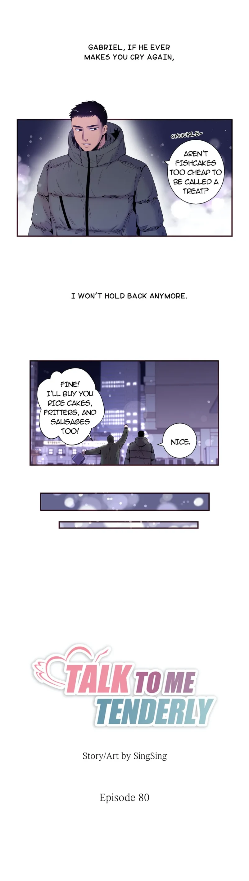 Talk To Me Tenderly Chapter 80 - page 4