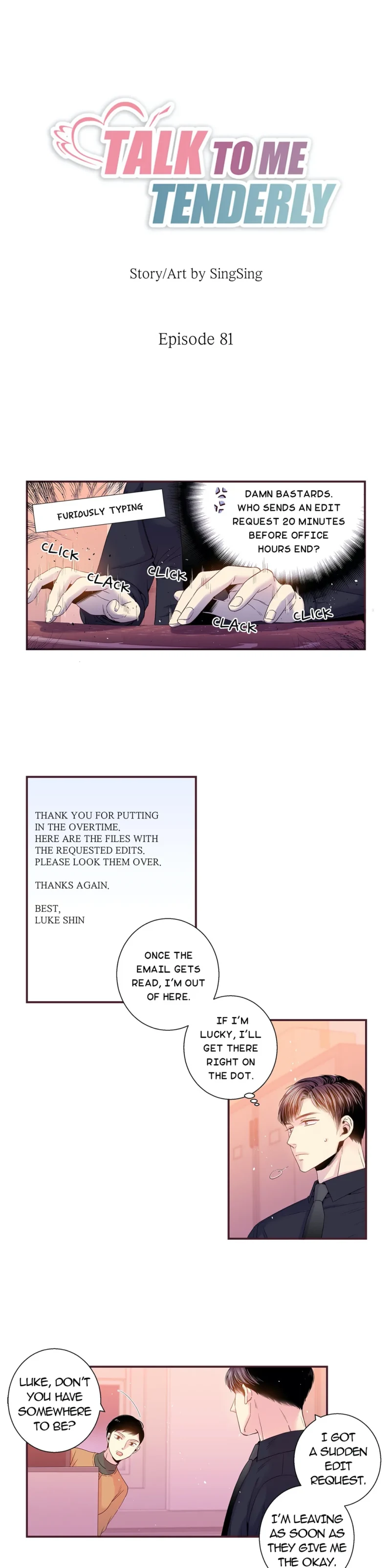 Talk To Me Tenderly Chapter 81 - page 3