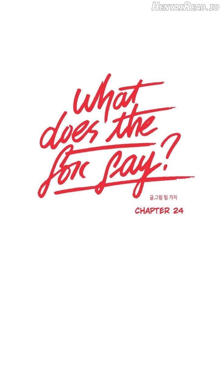 What Does The Fox Say? Chapter 24 - page 1
