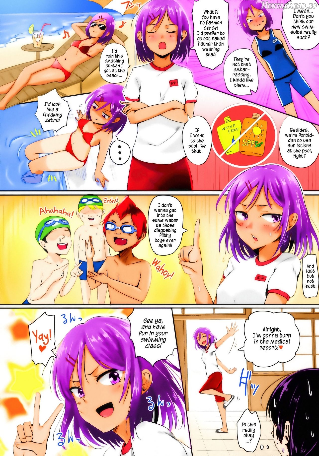 Zenra de Suiei no Jugyou!! Chapter 2 - page 3