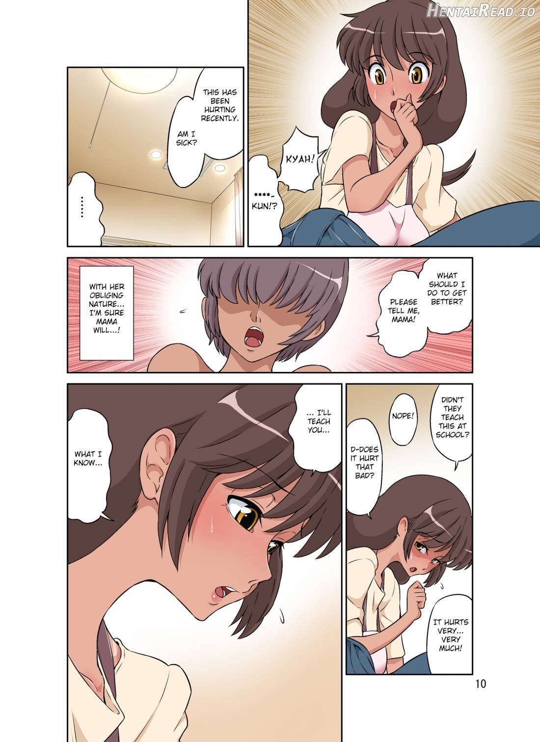 Sewayaki Mama, Musuko ni Hamerareru. Chapter 1 - page 9