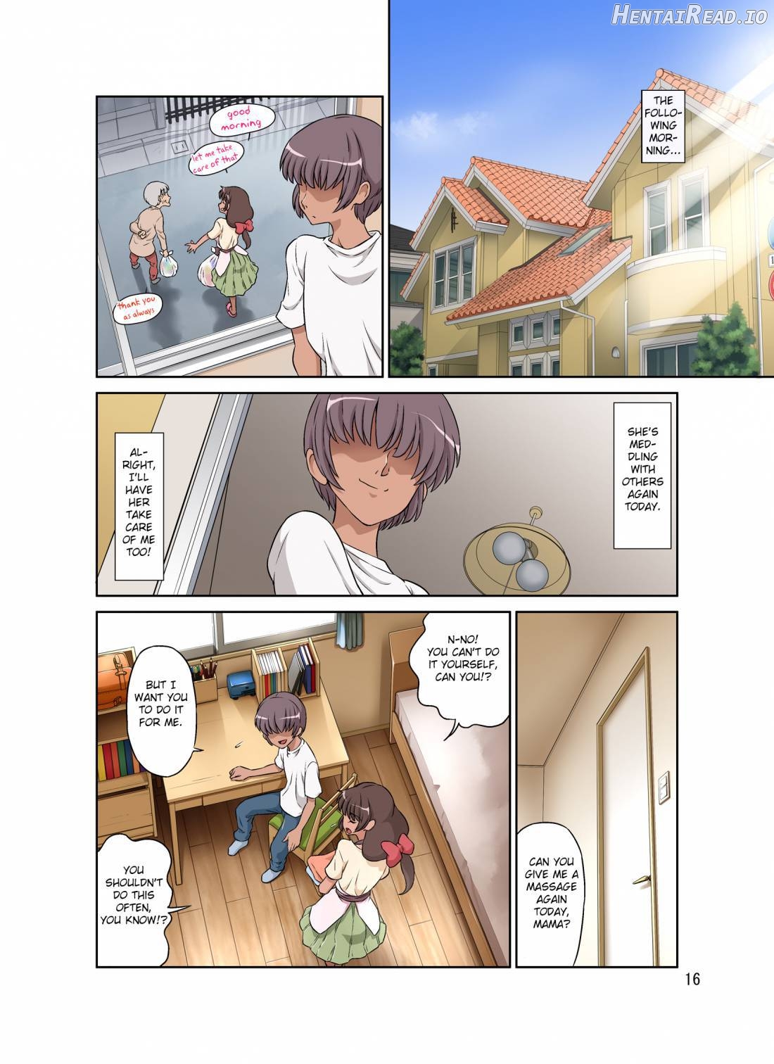 Sewayaki Mama, Musuko ni Hamerareru. Chapter 1 - page 15