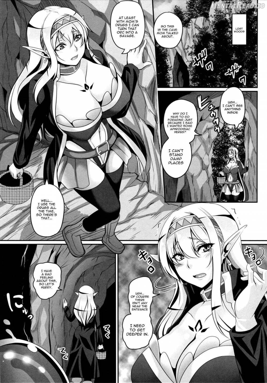 Inran Elf Musume to Slime Chapter 2 - page 3