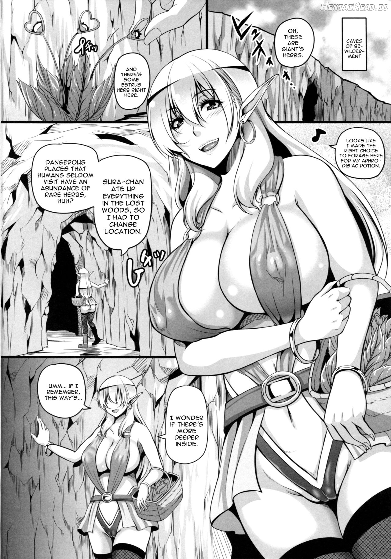 Inran Elf Musume to Slime Chapter 3 - page 2