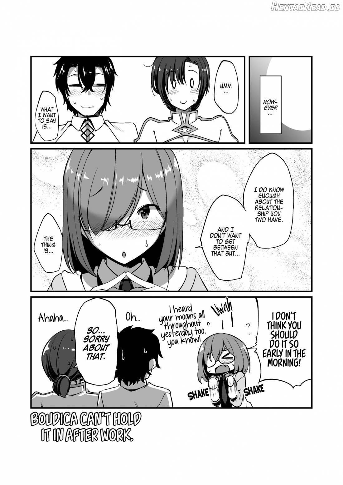Shigoto Agari no Boudica wa, Marude Gaman ga Dekimasen. Chapter 1 - page 19
