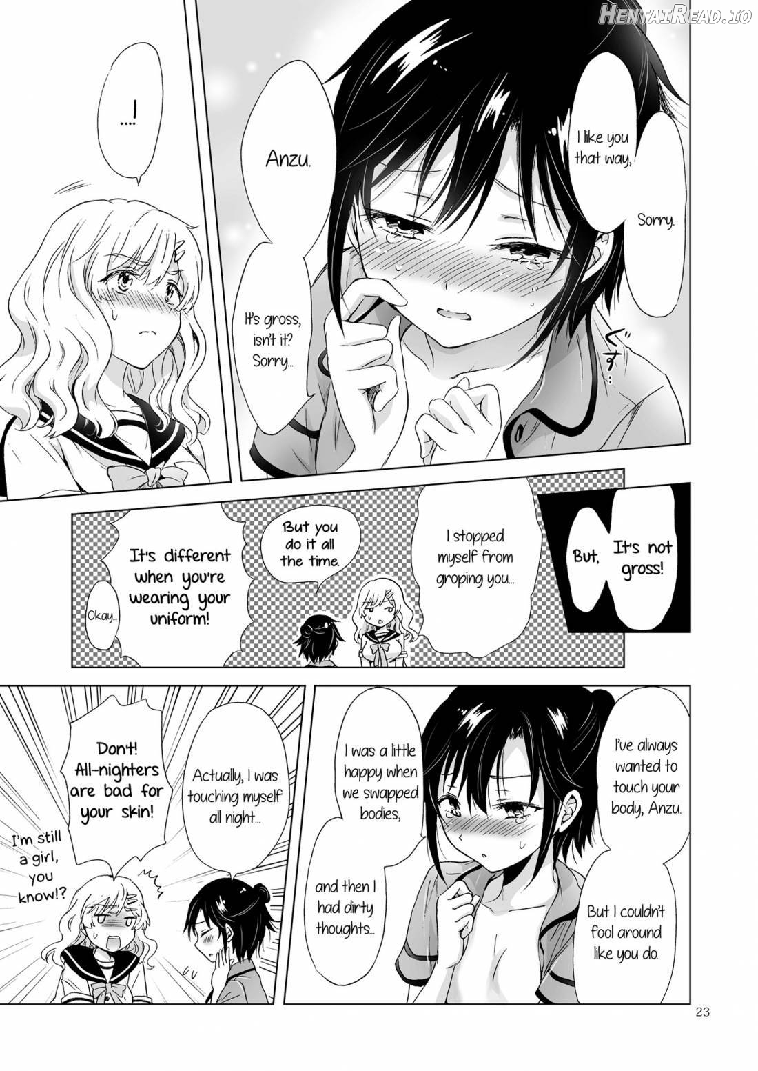 Oppai-chan to Chippai-chan ga Irekawaru Hanashi Chapter 1 - page 22