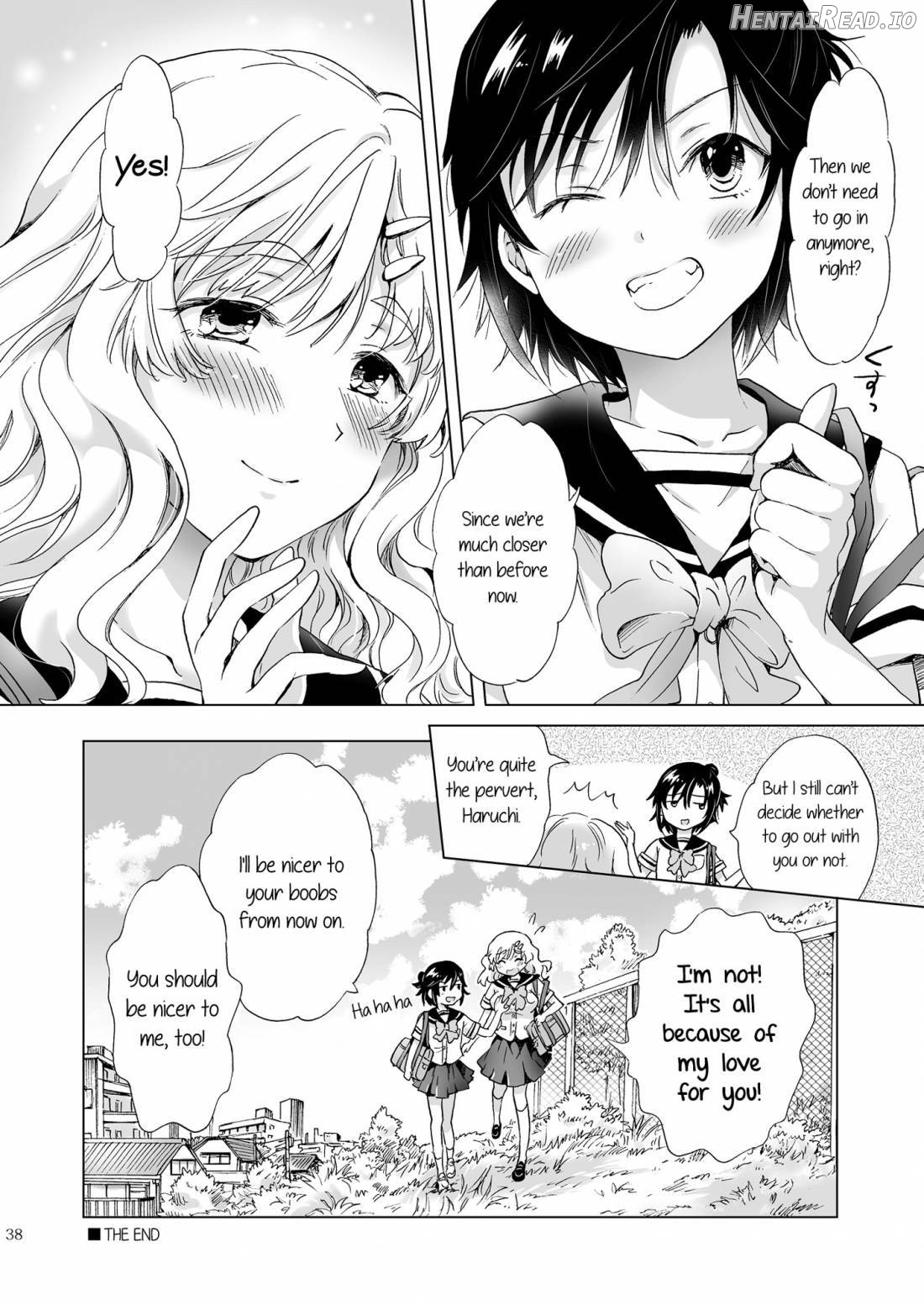 Oppai-chan to Chippai-chan ga Irekawaru Hanashi Chapter 1 - page 37
