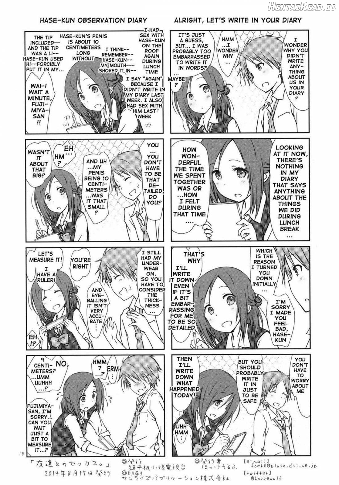 Tomodachi to no Sex. Chapter 1 - page 17