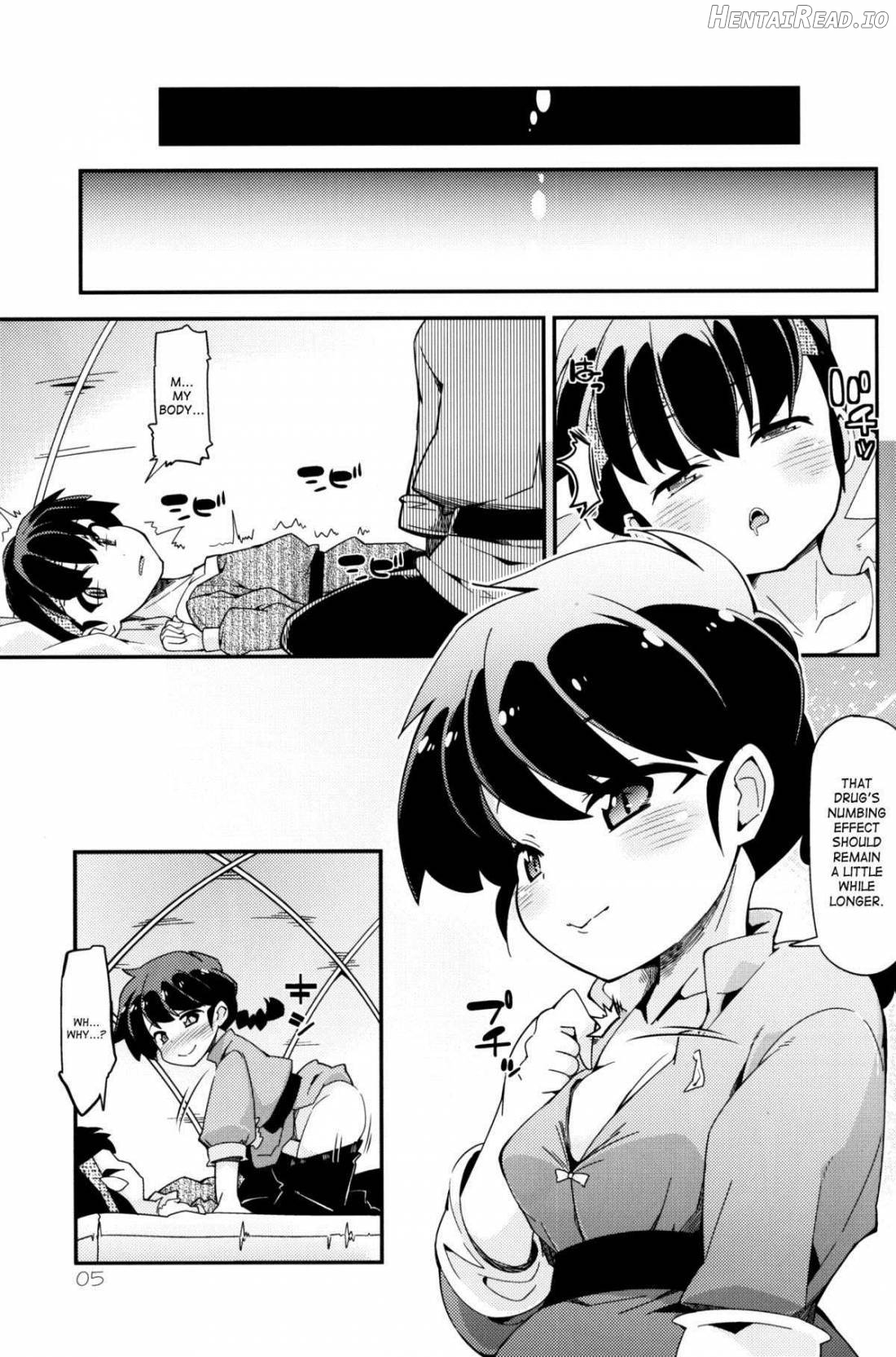 Koi no Tsurizao de Tsurarete Shimata Ranma ga Ryouga to Nyan Nyan suru Manga Chapter 1 - page 4