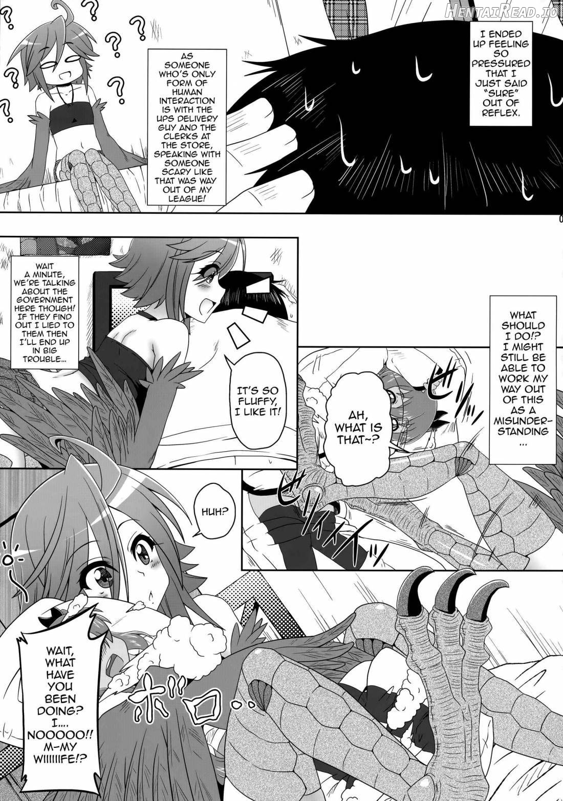 Harpy ga Tonari ni Iru Nichijou Chapter 1 - page 4