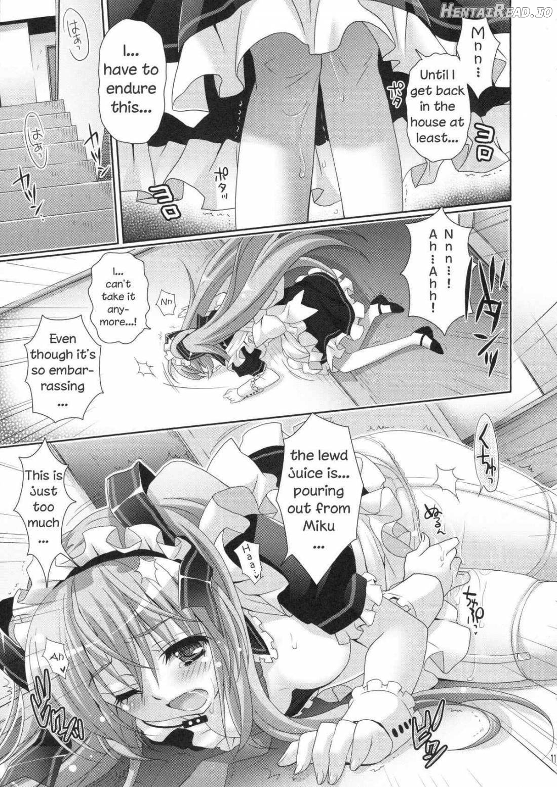 Miku-san ga Maid Fuku o Kite Iroiro Kirei ni Shitekureru Ohanashi. Chapter 1 - page 8