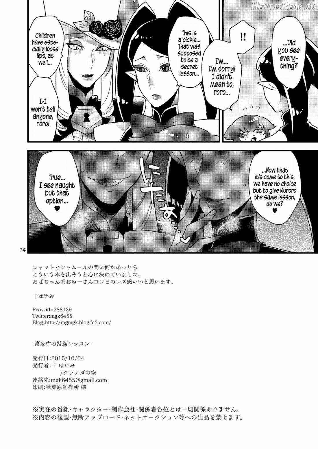 Mayonaka no Tokubetsu Lesson Chapter 1 - page 13