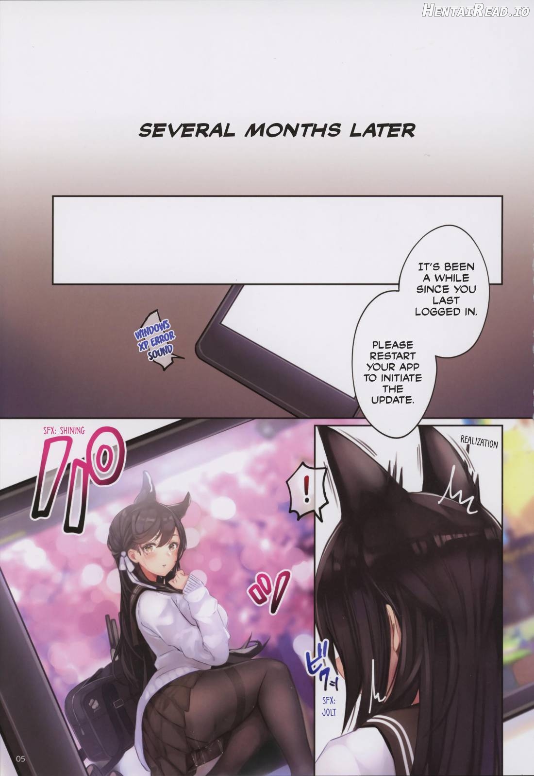 Junai NTR ~Login Sabottara Yome ga Mesuinu Kaihatsu Sareteta~ Chapter 1 - page 4