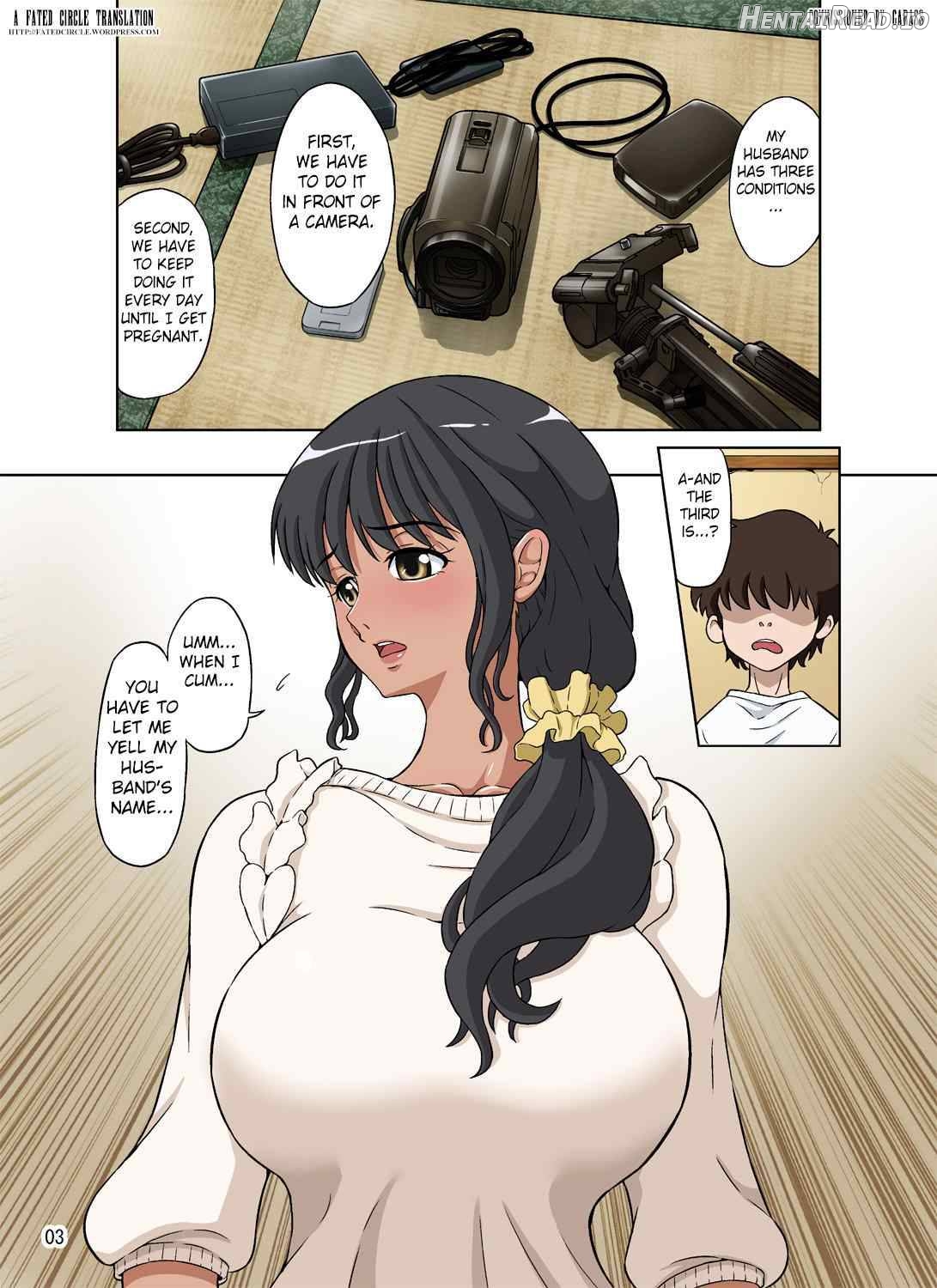 Hitozuma Miyuki-san ni Otto Kounin de Mainichi Tanetsuke Sex Chapter 1 - page 2