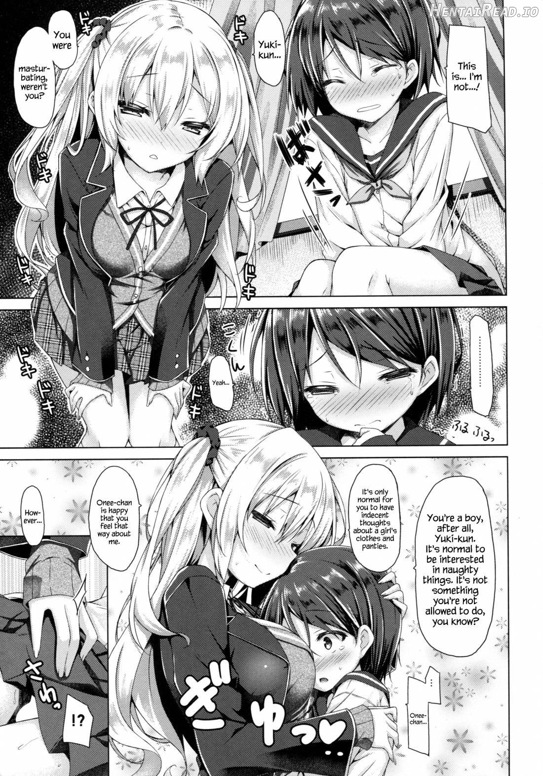 Onee-chan ga Otouto no xxx na Osewa o Suru no wa Gimu nandesu. Chapter 1 - page 7