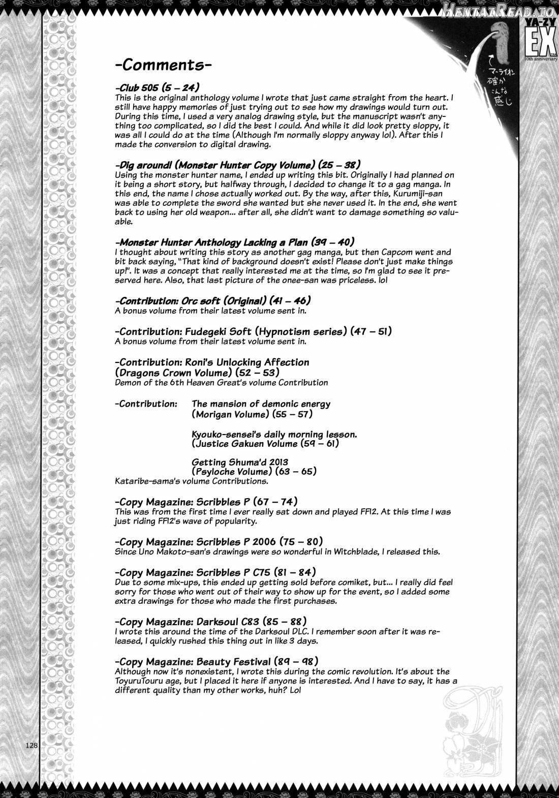 YA-ZY EX 10th anniversary Chapter 1 - page 127
