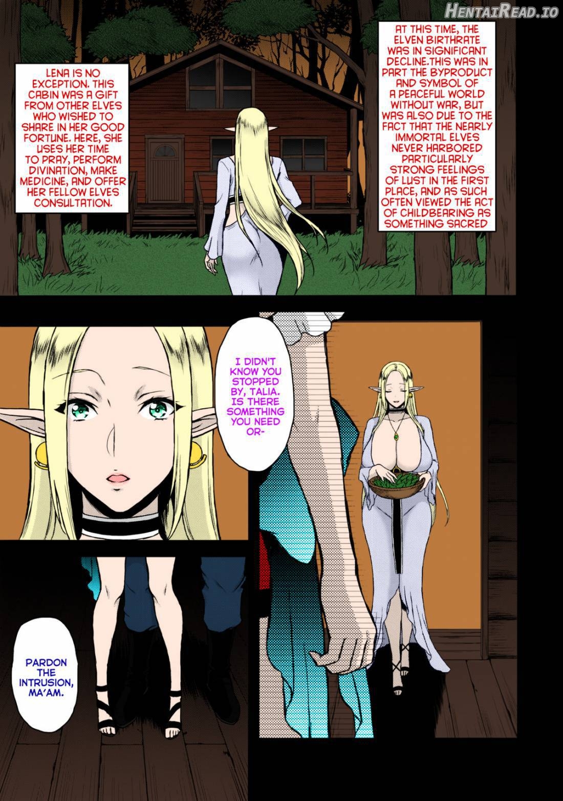 Kaihana - Ochita Elf Tsuma Chapter 1 - page 4