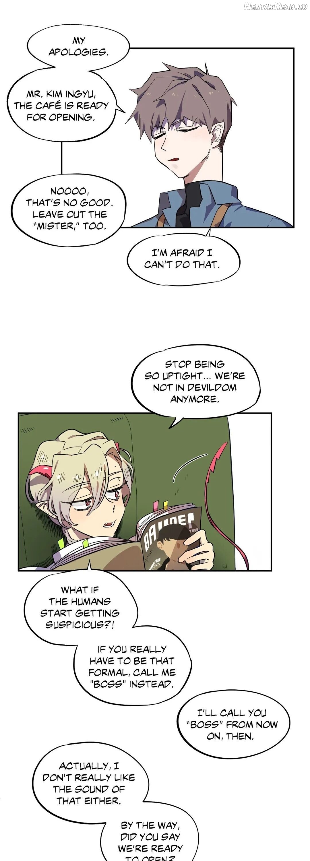 Welcome To The Cafè Of Love Chapter 2 - page 8